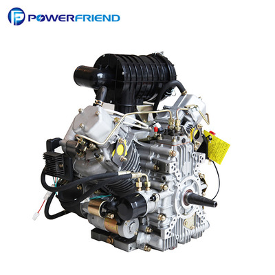 19HP 4- موتورهای دیزلی با کارایی بالا و خنک کننده با سکته مغزی 2V88F 14KW
