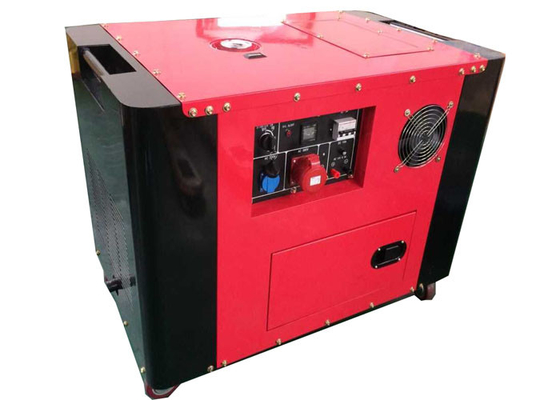 هوندا قرمز 10 کیلو دیزلی قدرت خاموش ژنراتور قابل حمل کوچک 3 فاز یا تک فاز