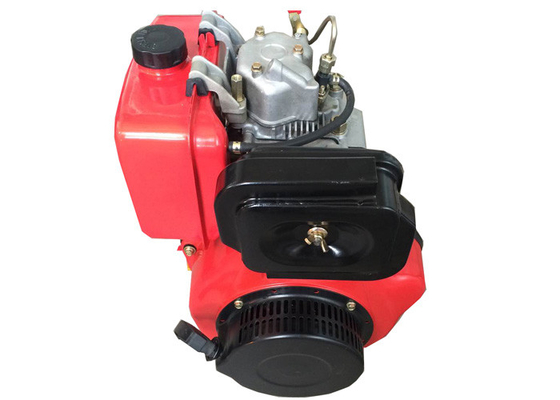 موتورهای دیزلی با کارایی بالا رنگ قرمز با یک موتور الکتریکی با هوا خنک کننده سیلندر