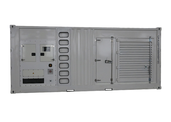 CUMMINS موتور دیزل ژنراتور پشتیبان تجاری 1000KVA کانتینر نوع