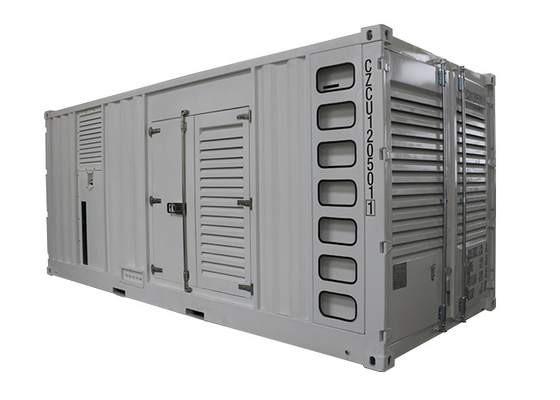 CUMMINS موتور دیزل ژنراتور پشتیبان تجاری 1000KVA کانتینر نوع