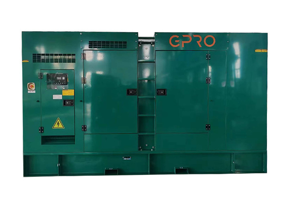 50 هرتز 500KVA ژنراتور برق کامینز ژنراتور فوق صامت ISO9001 / ISO14001