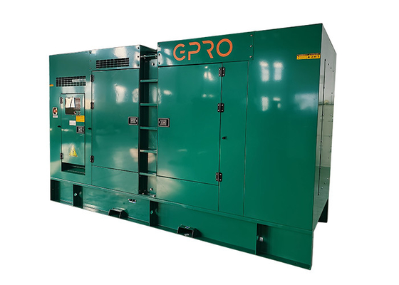 50 هرتز 500KVA ژنراتور برق کامینز ژنراتور فوق صامت ISO9001 / ISO14001
