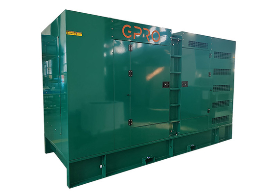 50 هرتز 500KVA ژنراتور برق کامینز ژنراتور فوق صامت ISO9001 / ISO14001
