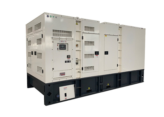 625kva فوق العاده ساکت ژنراتورهای دیزل کامینز 500kw آب خنک