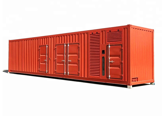 نوع کانتینر مجموعه ژنراتور دیزل پرکینز / Genset 1200kw 1500kva خنک آب
