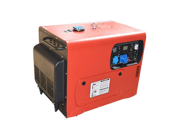 50-65 DB سطح سر و صدا ژنراتور کوچک قابل حمل با سرعت موتور 3000 rpm / 3600 rpm و نرخ قدرت 10KVA