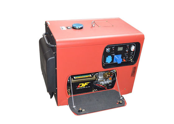 ژنراتور قابل حمل کوچک 10KVA با سرعت موتور 3000 دور در دقیقه/3600 دور در دقیقه و توان خروجی 5 کیلووات